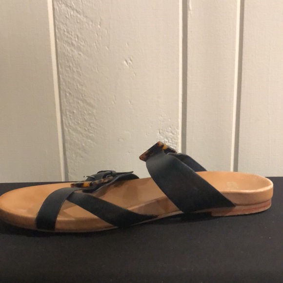 Johnston and Murphy black leather sandal - Picture 11 of 12